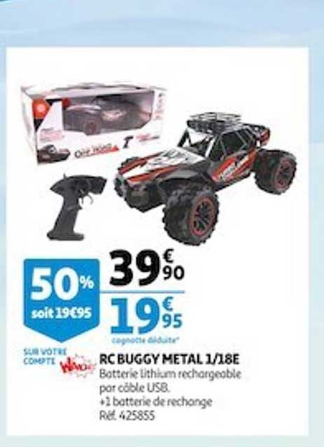 rc buggy métal 1-18e