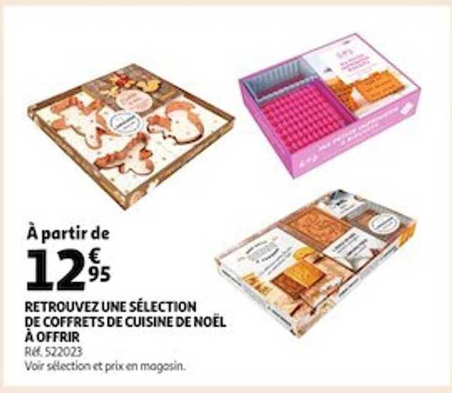 retrouvez une sélection de coffrets de cuisine de noël à offrir