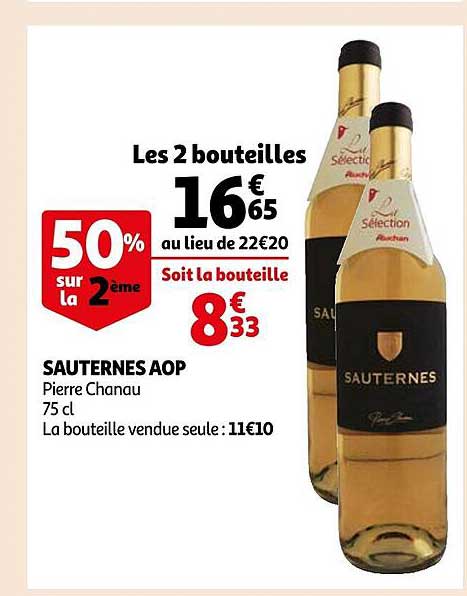 sauternes aop pierre chanau