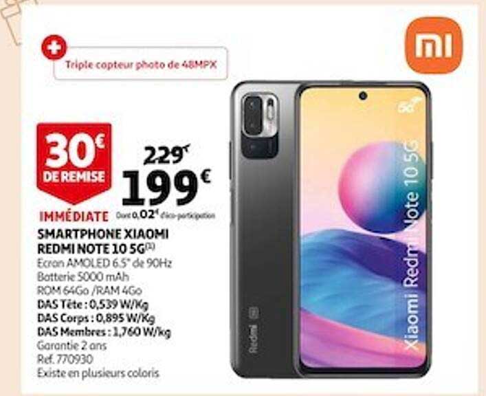 Smartphone Xiaomi Redmi Note 10 5g