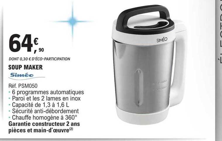 soup maker siméo