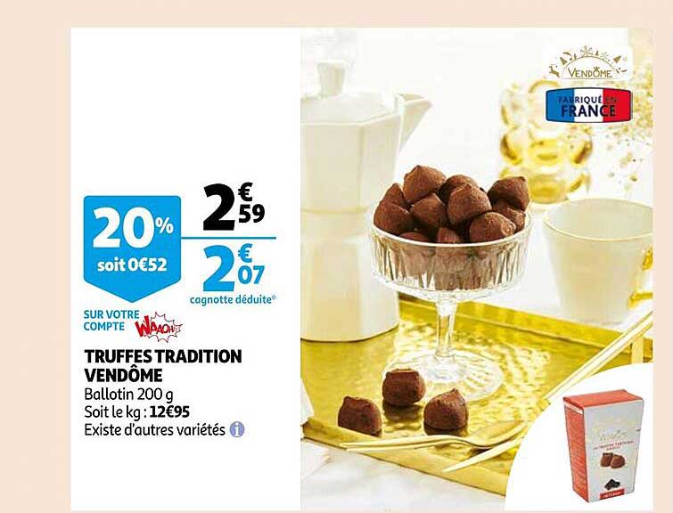 Truffes Tradition Vendôme