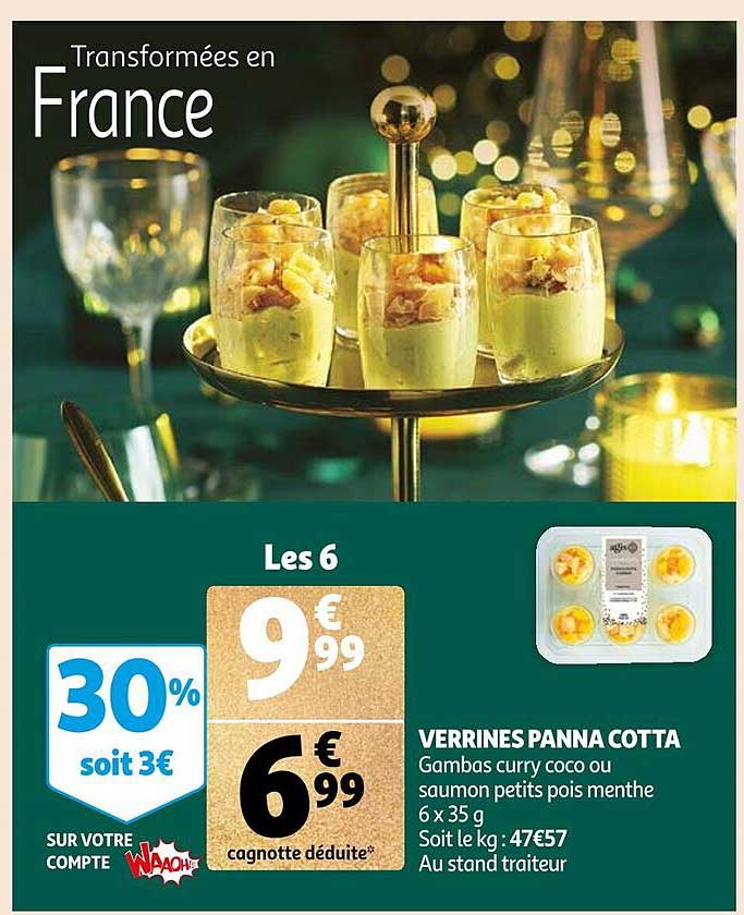 verrines panna cotta