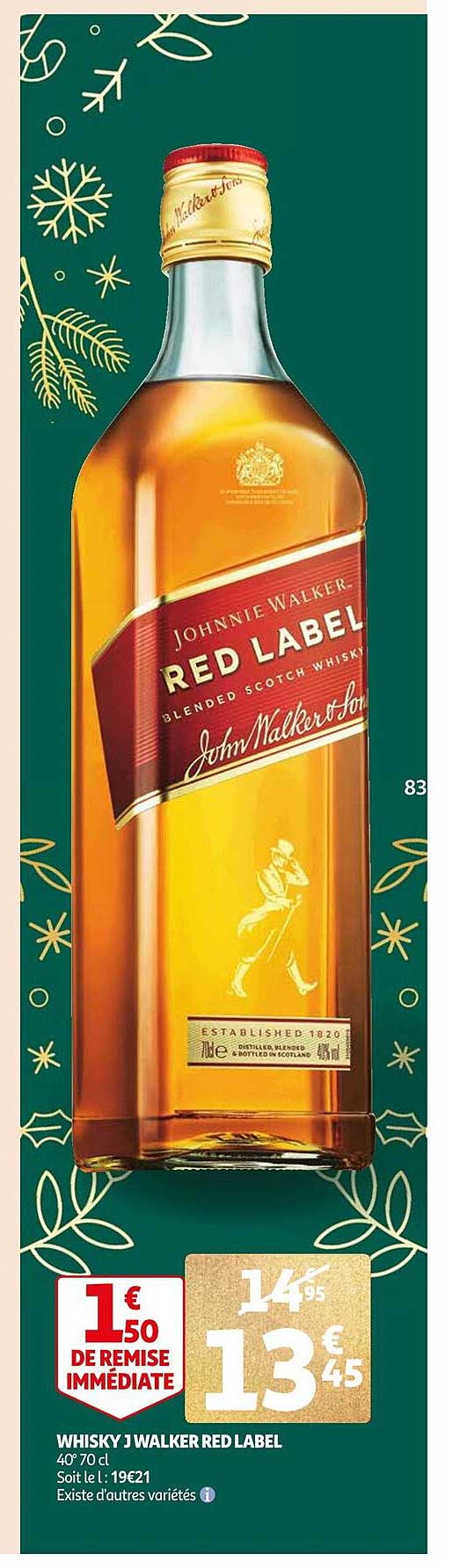 whisky j walker red label