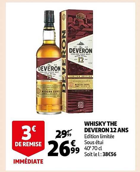 whisky the deveron 12 ans