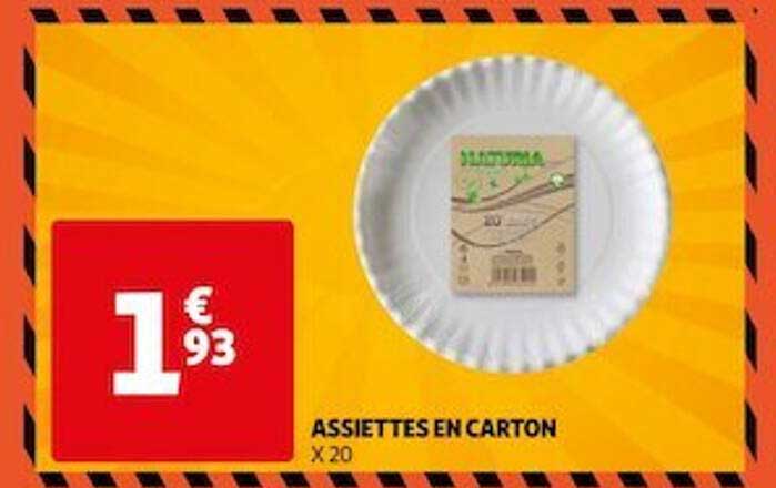 Assiettes En Carton