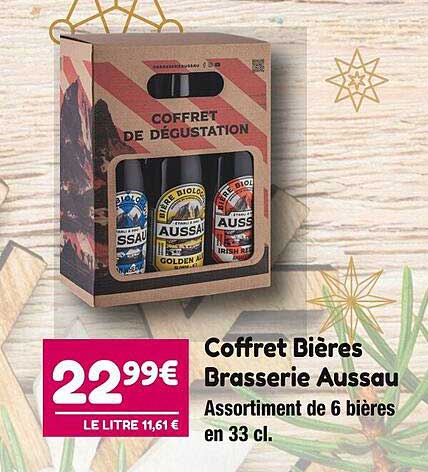 coffret bières brasserie aussau