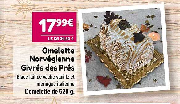 omelette norvégienne givrés des prés