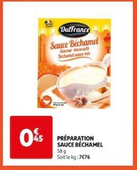 Préparation Sauce Béchamel