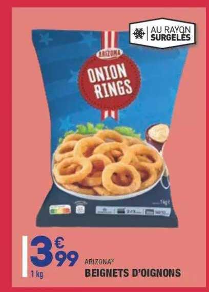 beignets d'oignons arizona