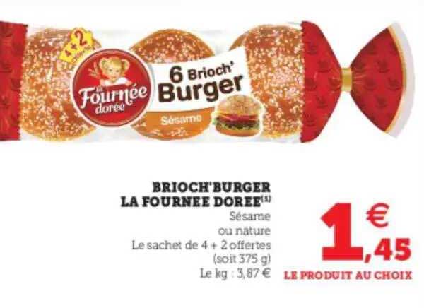 brioche'burger la  fournée dorée