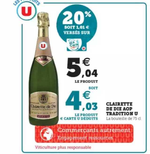 clairette de die aop tradition u