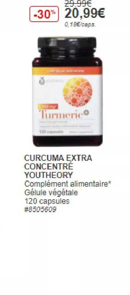 Curcuma Extra Concentré Youtheory