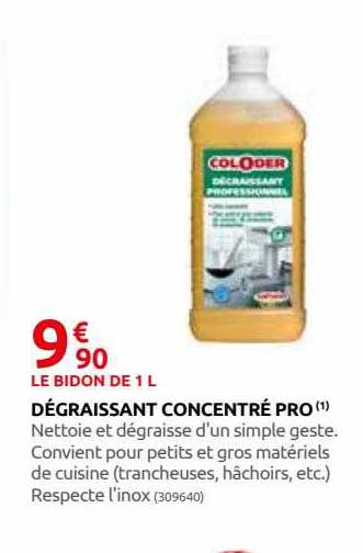 Dégraissant Concentré Pro