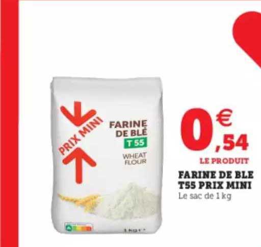farine de blé t55 prix mini