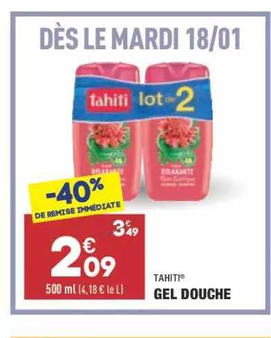 Gel Douche Tahiti