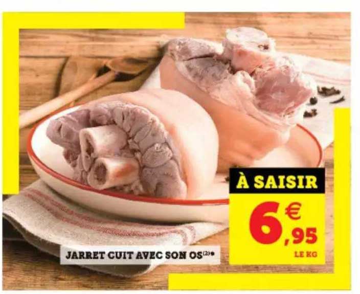Jarret Cuit Avec Son Os