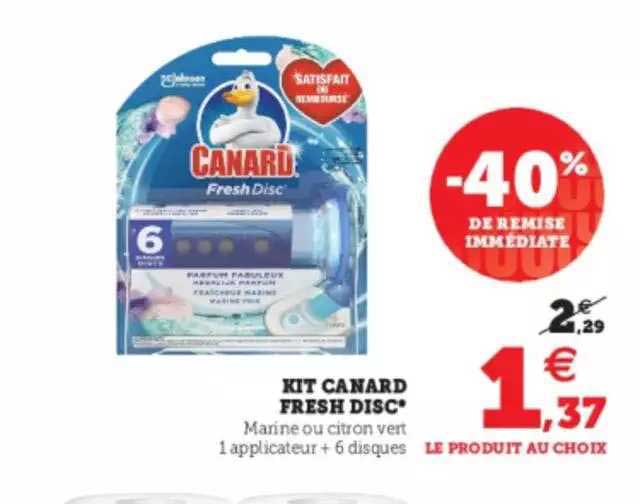 kit canard fresh disc