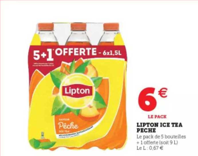 Lipton Ice Tea Pêche