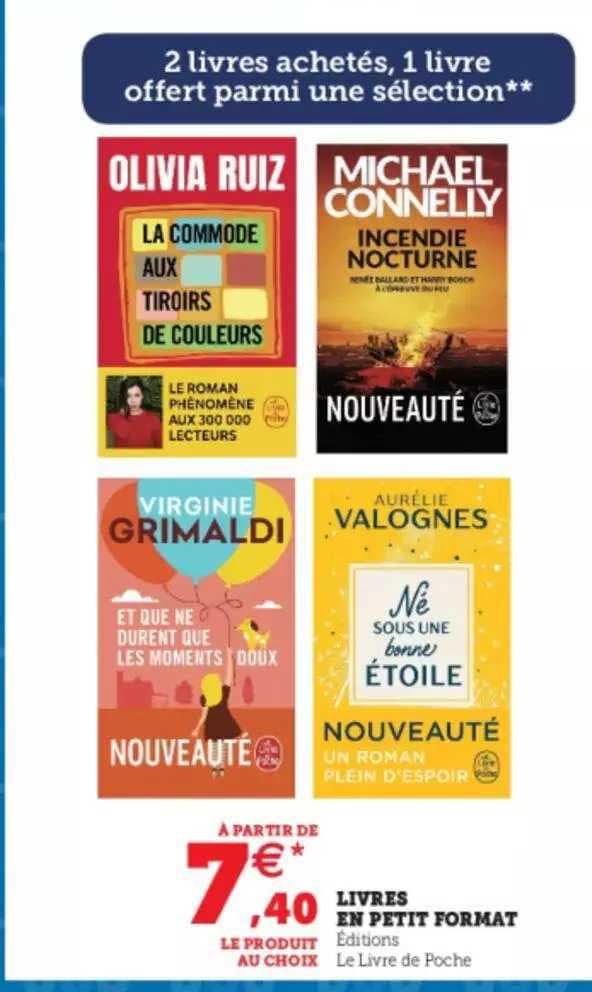 livres en petit format