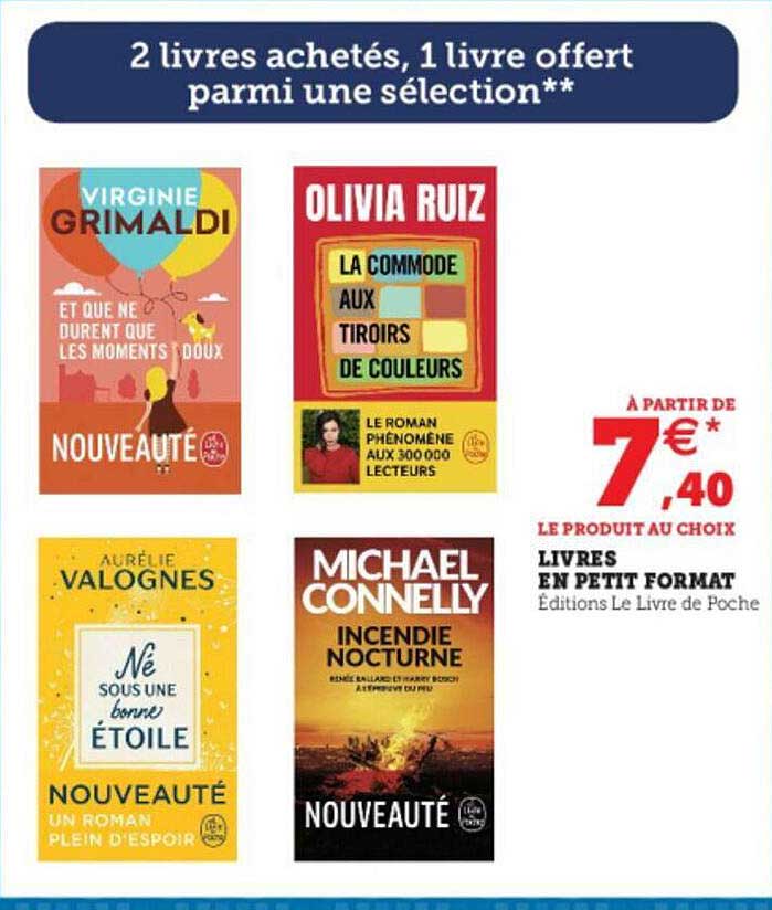 livres en petit format
