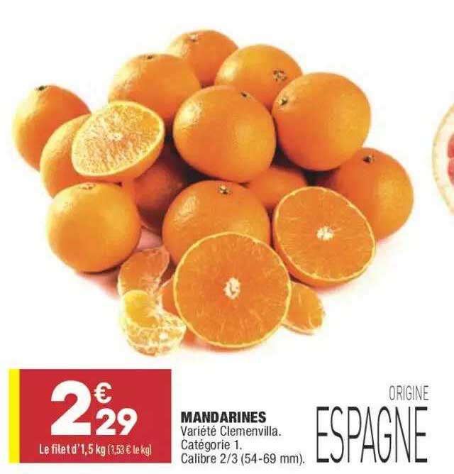 mandarines clemenvilla