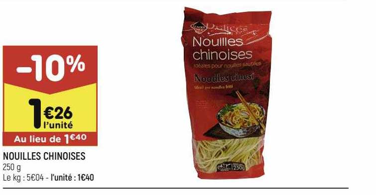 nouilles chinoises
