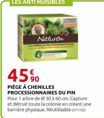 piège à chenilles processionnaires du pin
