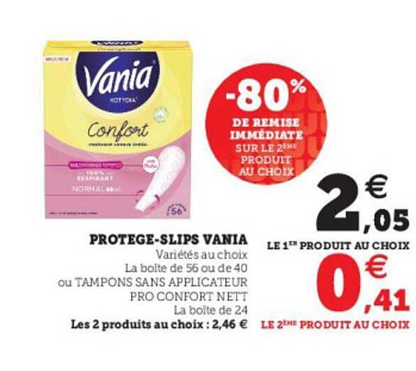 protège-slips vania