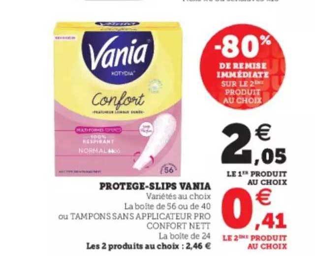 protège-slips vania