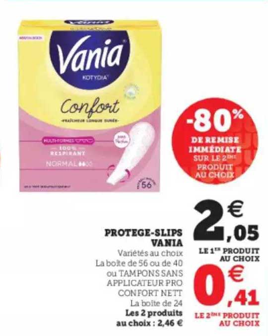 protège-slips vania