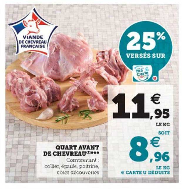 quart avant de chevreau ***