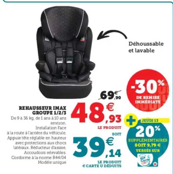 rehausseur imax groupe 1-2-3