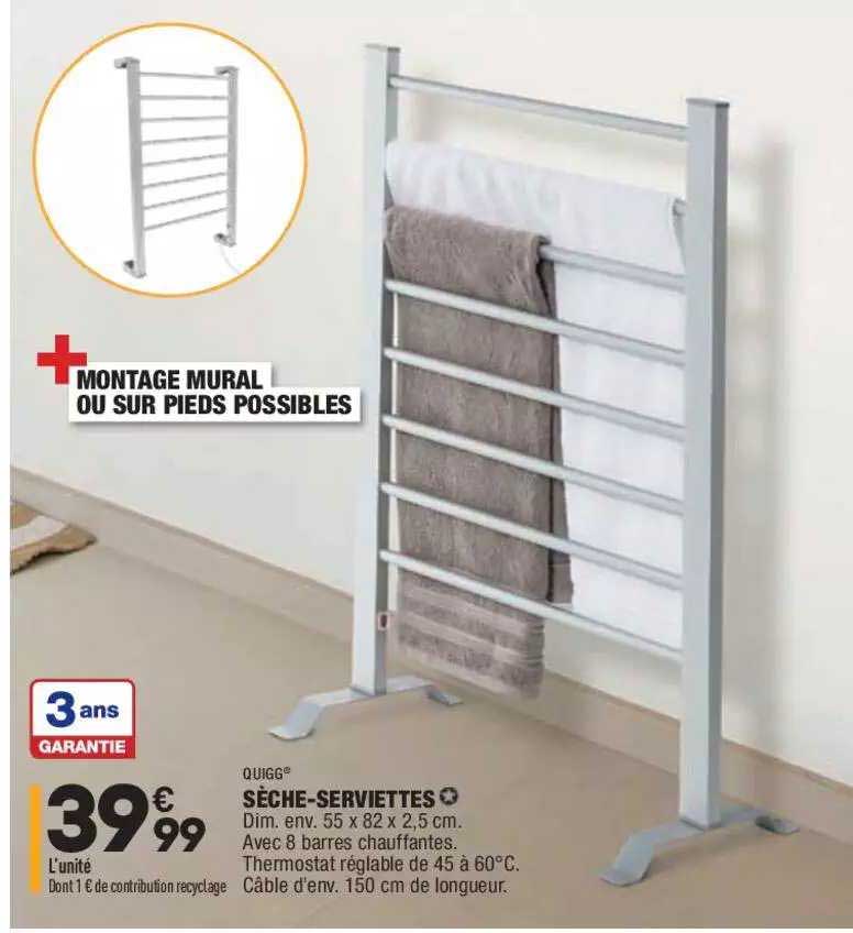 sèche-serviettes quigg