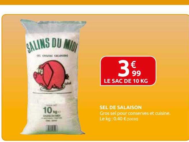sel de salaison