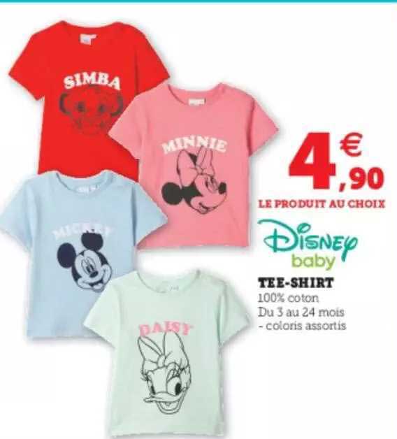 tee-shirt disney baby