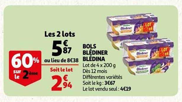 bols blédiner blédina