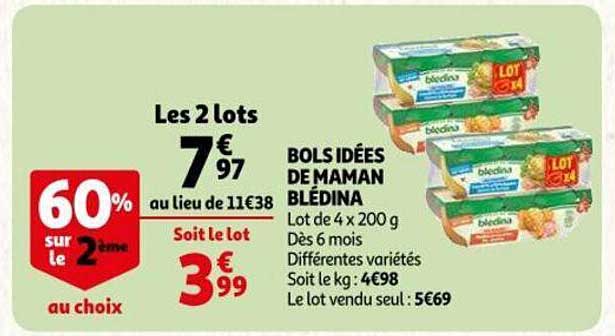 bols idées de maman blédina
