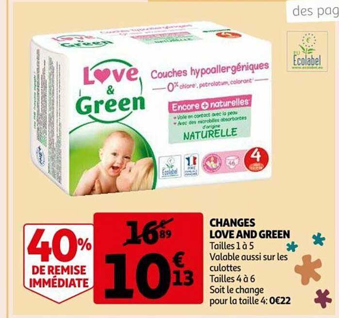 changes love and green