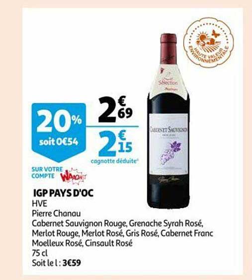 igp pays d'oc hve pierre chanau