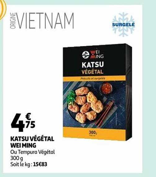 Katsu Végétal Wei Ming
