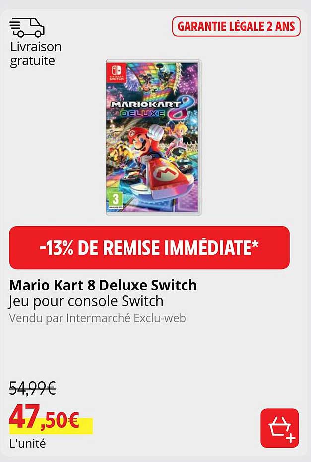 Mario Kart 8 Deluxe Switch