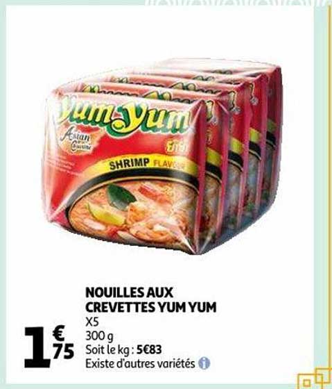 Nouilles Aux Crevettes Yum Yum
