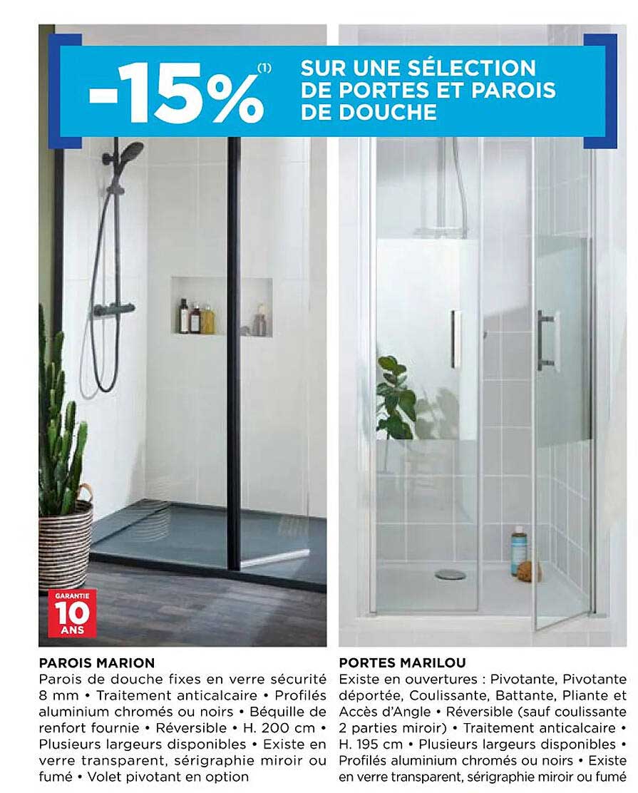 parois marion, portes marilou