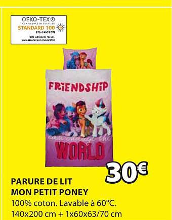 parure de lit mon petit poney