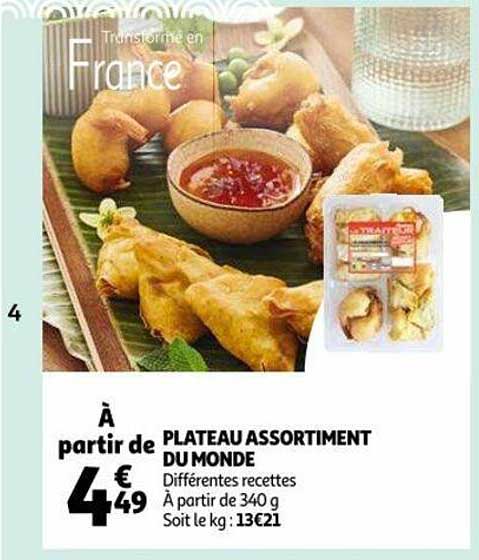 Plateau Assortiment Du Monde