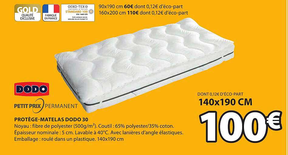 protège-matelas dodo 30
