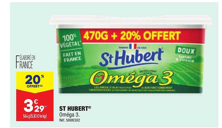 st hubert oméga 3