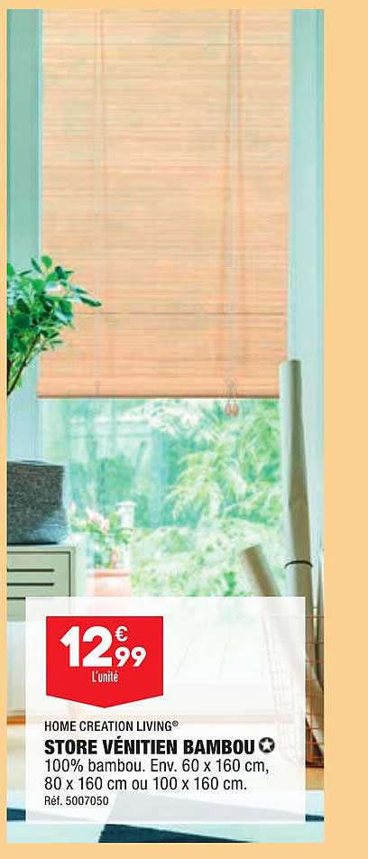 store vénitien bambou home creation living