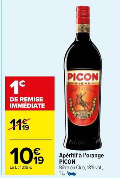 apéritif à l'orange picon